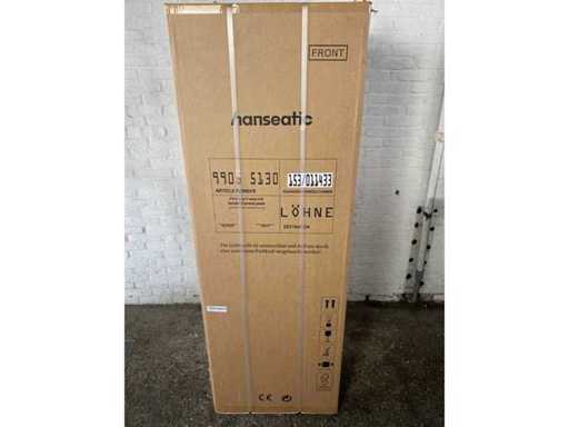 Hanséatique HKGK16155CBI Réfrigérateur-Congélateur Autoportant 161 cm Noir – 230 l