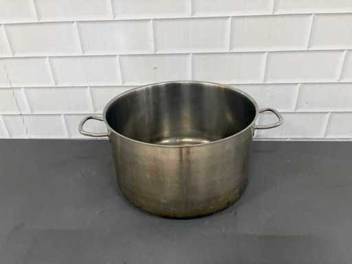 Edelstahl-Kochtopf 46x28 cm
