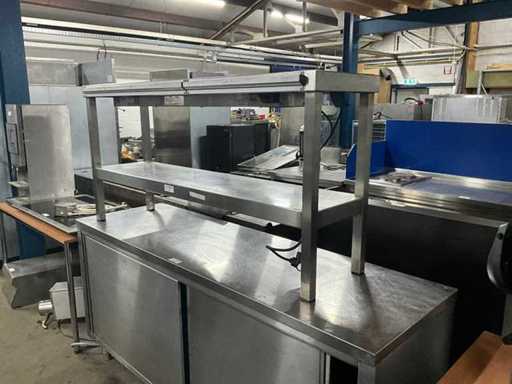 APW FD-48 RVS etagère met warmtebrug