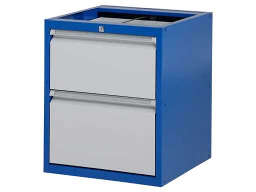 Povag BWP-025 Worktable Block - 2 drawers