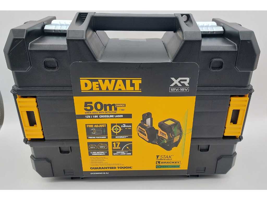 DeWalt - DCE088NG18-XJ - Laser croisé 18V XR - 50m - vert (5x)
