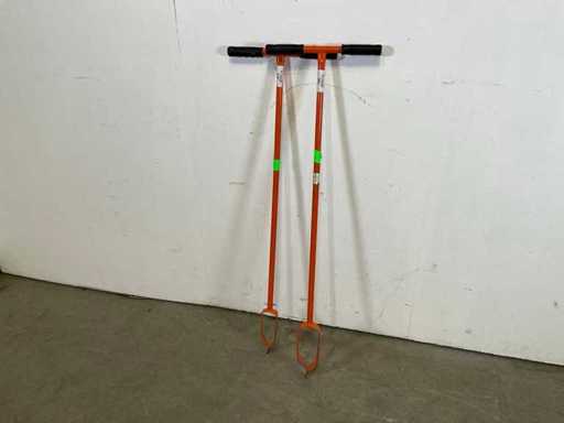 Ręczne wiertło gruntowe Ø70mm (2x)