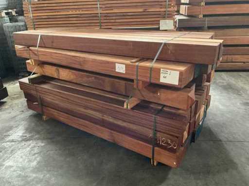 Hardhouten paal Okan (37x)