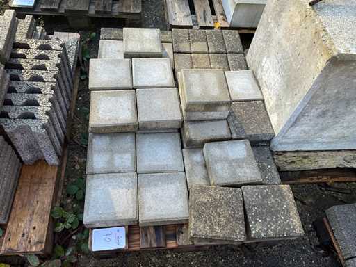 Pflastersteine auf Palette