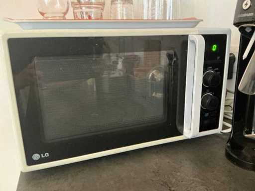 Microwave and soda stream