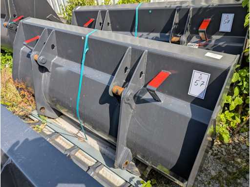 DEKPOL STEEL SP. Z.O.O.  LOADING BUCKET WITH TEETH - AS - 1850 MM - 0.80 CBM