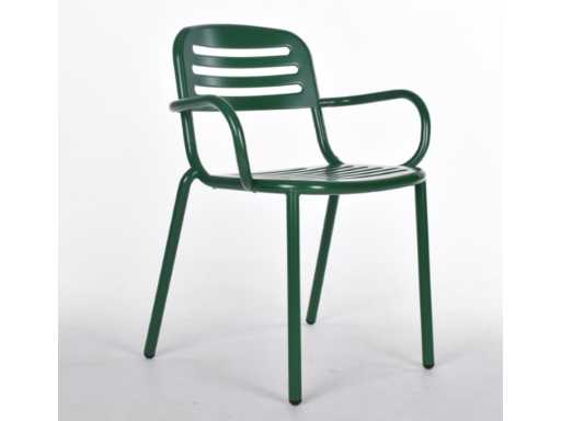 Lensvelt « Stefan Scholten » Chaise Loop 142 avec accoudoir Chaise de conférence (12x)