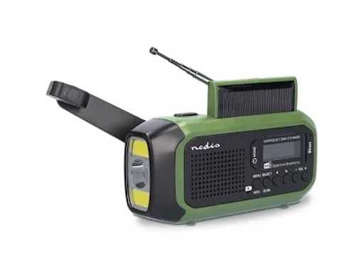 Nedis Emergency DAB+/FM Crank radio