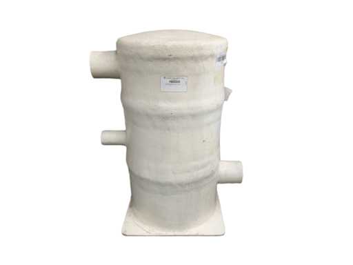 Centek Combo-Sep Marine Exhaust Silencer Water Separator 4 x 4 x 2.5 Inch - 1602333