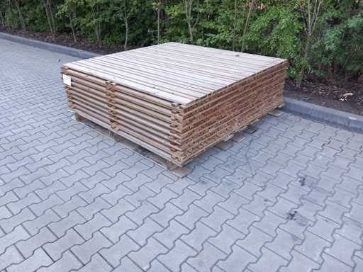 Recinzione da giardino in legno (9x)