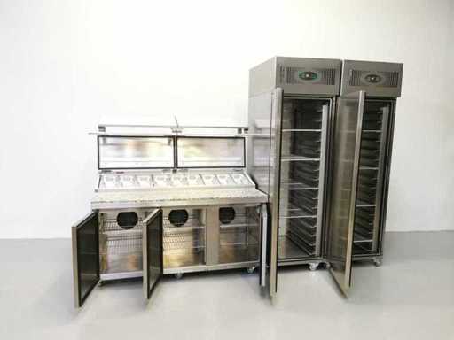 Foster - FPS3GR/EPRO26BS - Refrigerated Table Fridge and Freezer