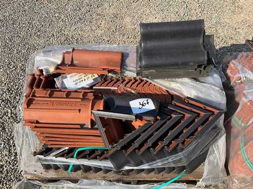 Lot pannen Meyer Holson 110stuks