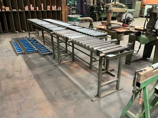 Transportador de rodillos varios (6x)