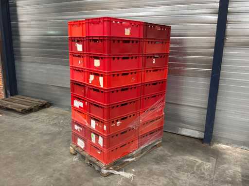 Charge von stapelbaren Kisten (36x)