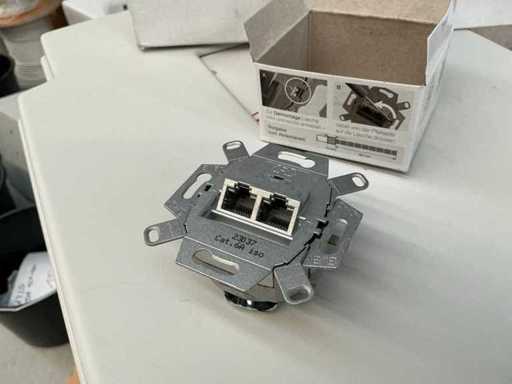 Sockets réseau Busch et Jäger (10x)