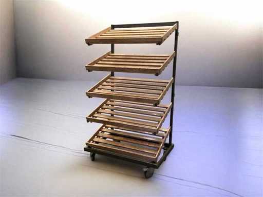 Verrijdbare bakkerskar