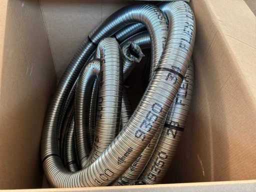 Van Marcke 9350 diameter 100 Flexibelkanaal RVS