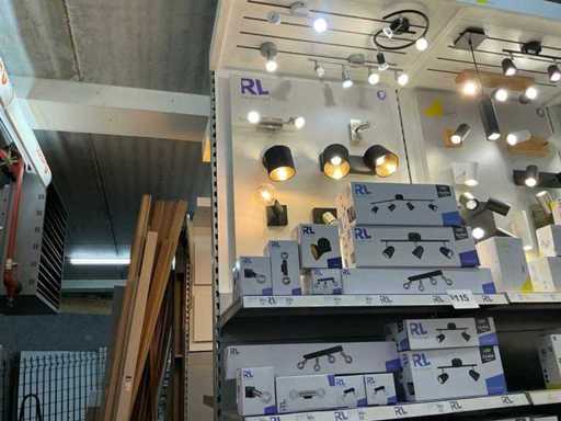 RL lighting Ceiling and wall lights (42x)