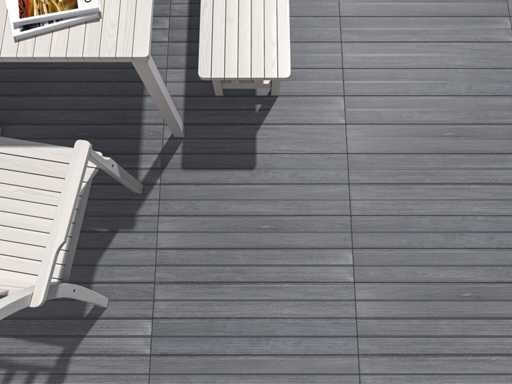 Floor tile 120.96m2 Bankirai Ceniza 15x90cm