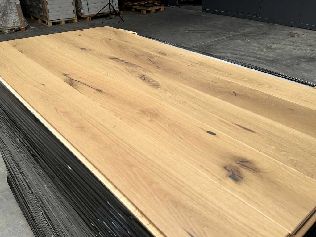 94,92 m2 Multiplank oak parquet XL - 1800 x 180 x 14 mm