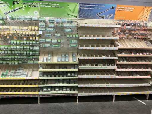 Charge von Befestigungselementen