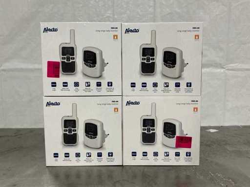 Alecto DBX-80 Baby Monitor (4x)