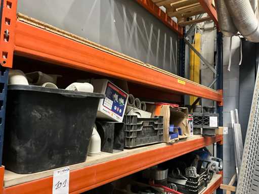 Partij diverse aannmersmaterialen