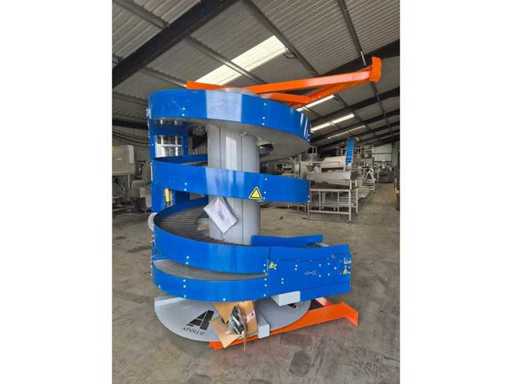 Apollo-Spiralbandförderband der Steigung