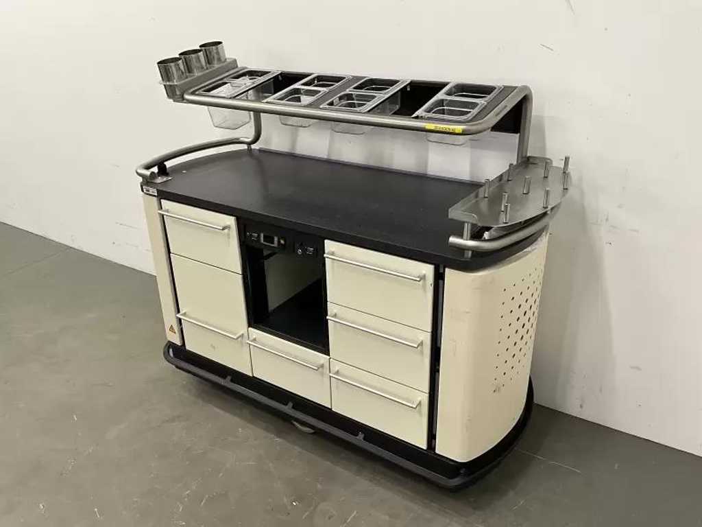 Refrigerated Buffet Serving Trolley