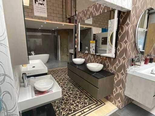 Thebalux - Pierre - Ensemble de meubles de salle de bain