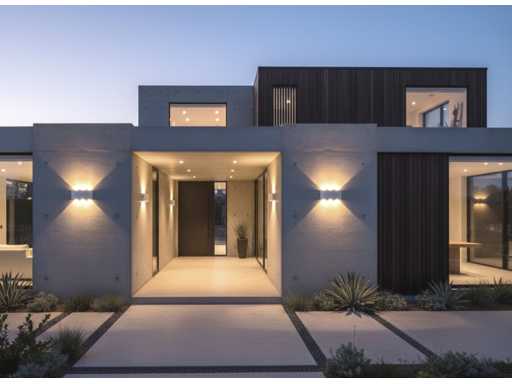  6W LED Oval Wall Light Six Light Waterproof (16x)