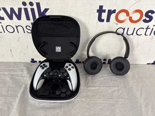 Sony DualSense Edge – PS5-Controller | JVC HA-S36W – Kopfhörer