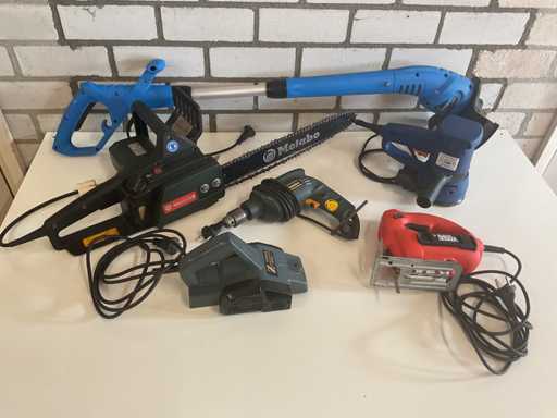 partij handgereedschap - tuingereedschap (6x)