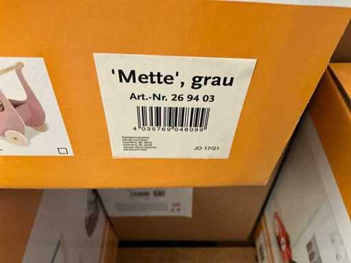 Szary wózek Pinolino Mette