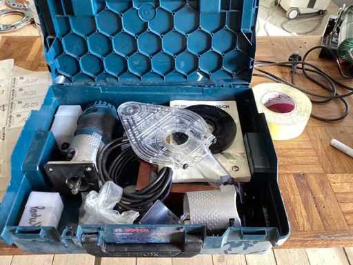 GKF 600 Professional 220V górna wołowina wraz z różnymi frezami do frezowania w zestawie w L-Box