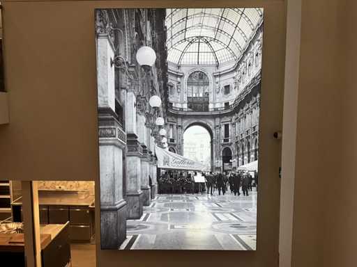 Pod?wietlane p?ótno "Galleria Vittorio Emanuele"