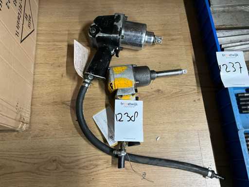 Pneumatische slagmoersleutel (2x)