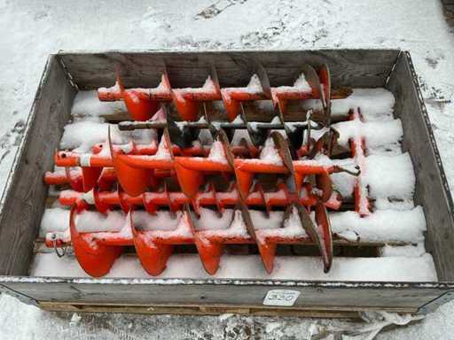 Diverse grondboor (7x)