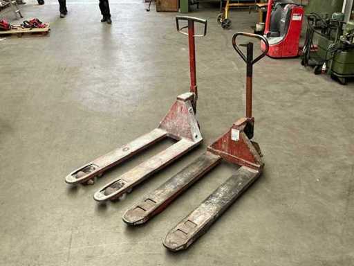 Handhydraulischer Palettenwagen (2x)