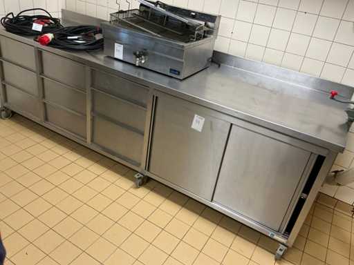 Josto Roestvaststalen werkbank