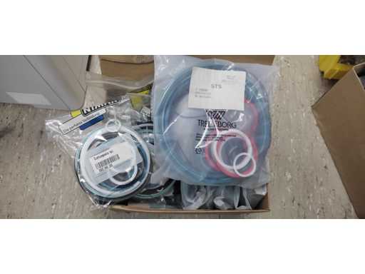 Zestawy uszczelek - NIMAK (12x) i TRELLEBORG (7x)