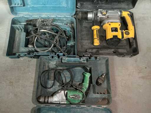 Diverse boormachines (3x)