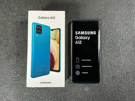Samsung SM-A127F/DS Galaxy A12 Telefono Cellulare