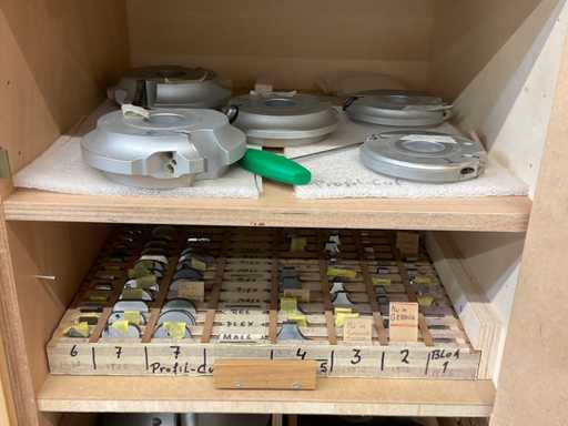 Partij freesgereedschap