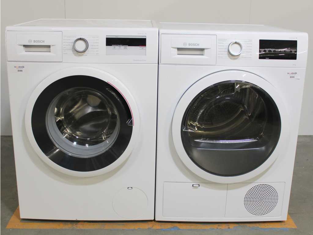 Bosch Series|4 EcoSilence Drive Washing Machine & Bosch Series|6 Dryer