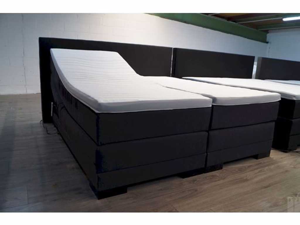 1 sommier tapissier Elektro-Set Anthracite - 1600 x 2000mm