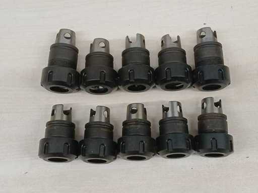 Kennametal - Portautensili modulare KM32 con mandrino ER25 - Portautensili Kennametal KM32 ER25 (10x)