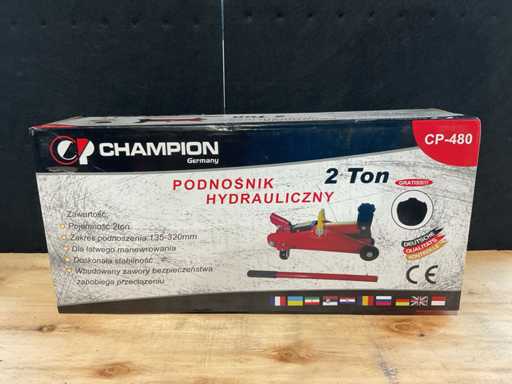 Campione CP-480 2025 Garage Jack 2 tonnellate