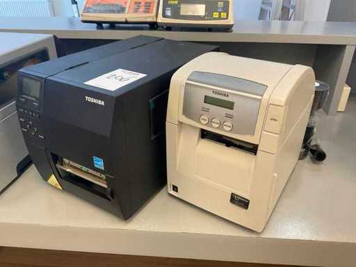 Toshiba Industrial Barcode-Drucker (2x)