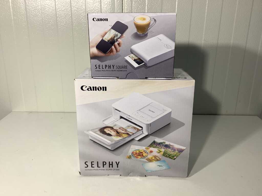 Canon Selphy CP1500 / Square QX10 Imprimantă foto (2x)